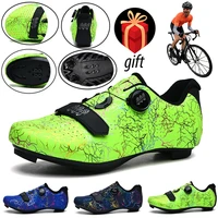 nieuwe mannen outdoor sport fietsen schoenen zelfsluitende racefiets schoenen non slip schoenen ademend mtb fietsen schoenen spd