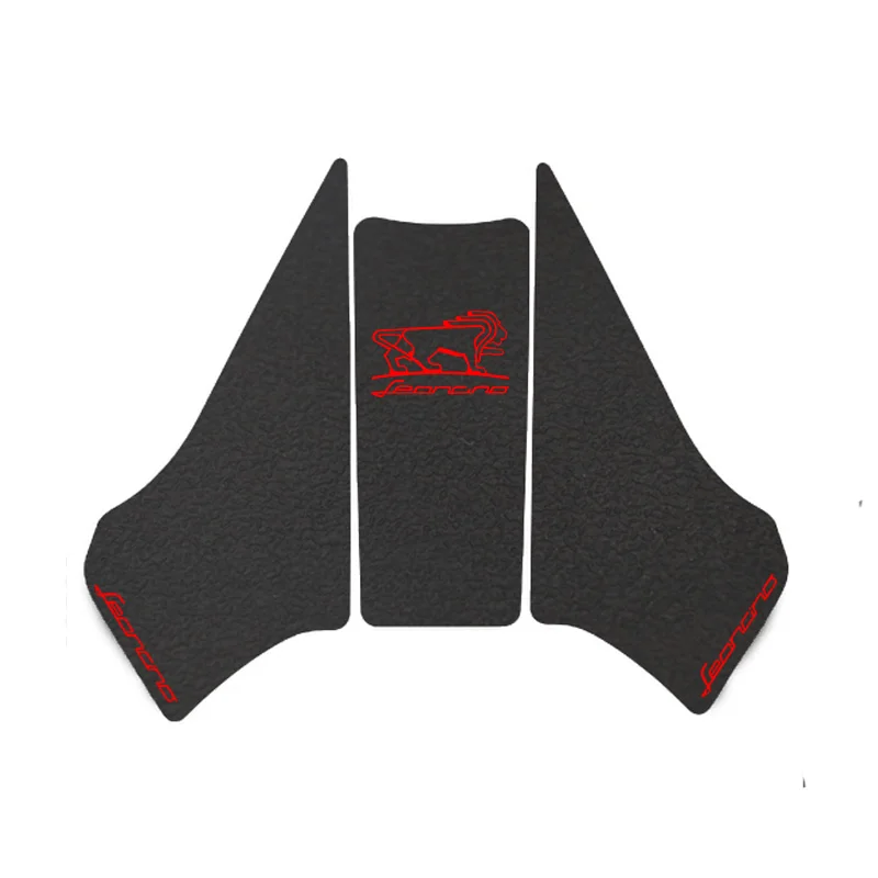 1 комплект Кожаная Мотоциклетная наклейка на коленный захват газовый баллон