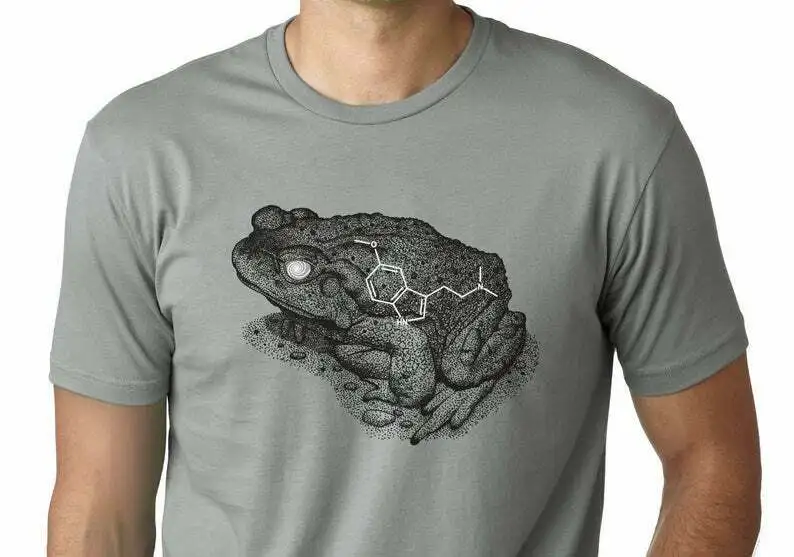 Рубашка Sonoran Desert жаба Bufo Alvarius 5Meo Dmt молекула рубашка | Мужская одежда