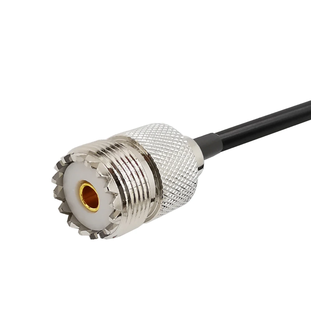 RP SMA Male к UHF SO 239 Female RG58 коаксиальный пигментный кабель для Yaesu Icon Alinco Kenwood 'd xun