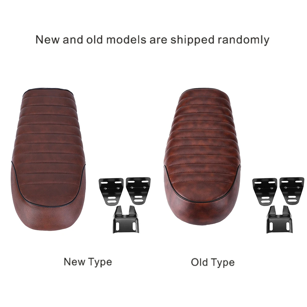 Седло для мотоцикла седло с плоской подушкой сиденье кафе Honda CG125 GN CG CB400SS |