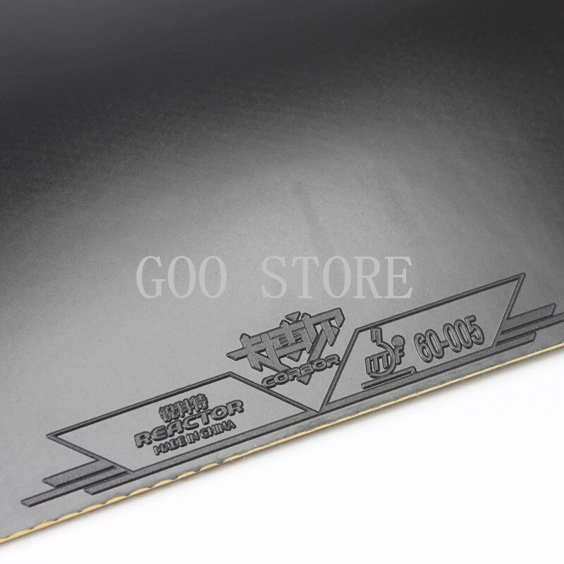 1x реактор CORBOR профессиональная резина для настольного тенниса с губчатыми