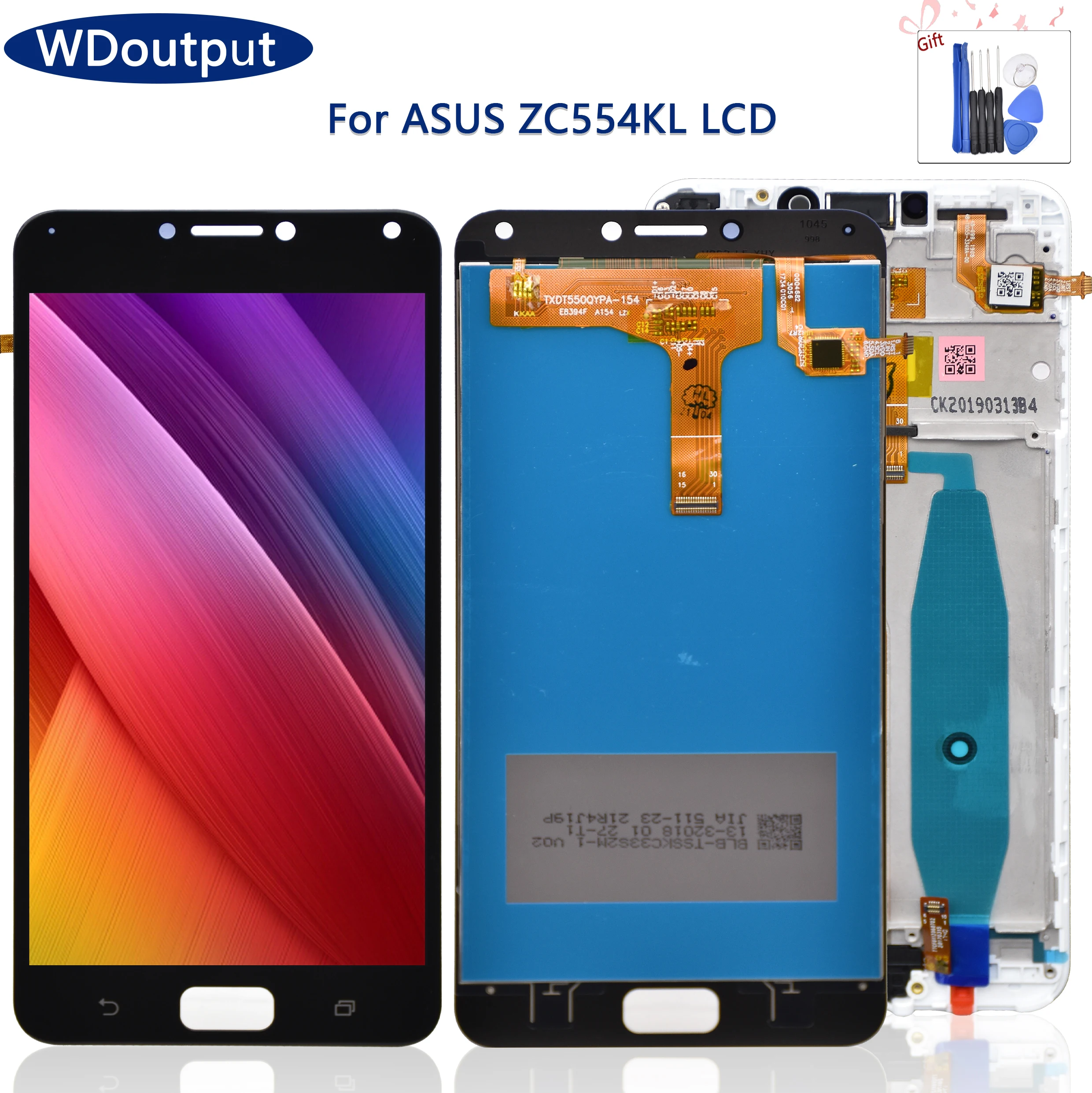 

Original 5.5'' For Asus Zenfone 4 Max ZC554KL LCD Touch Screen Digitizer Replacement Parts For ZenFone 4 Max ZC554KL X001D LCD