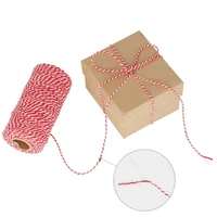 cotton rope cotton cord 100m bakers twine string cord bottle gift box decor craft