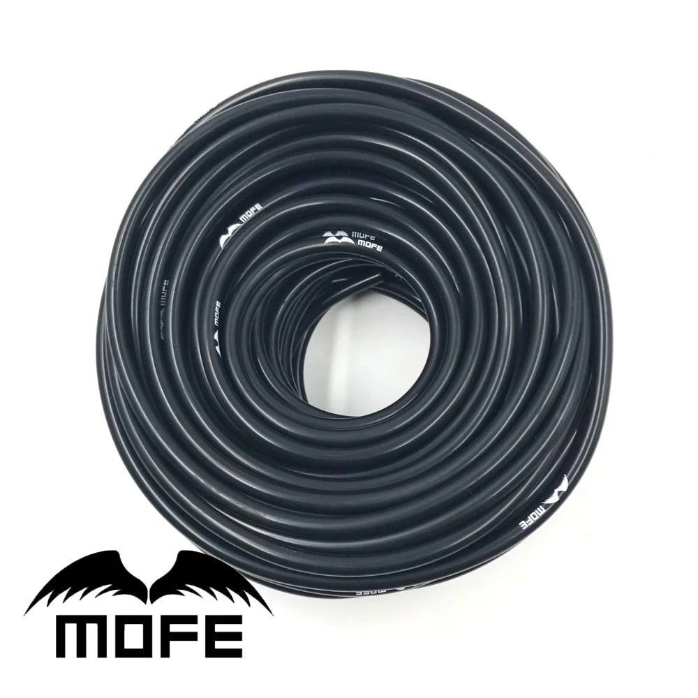 

Universal 5 Meter Black Vacuum Hose /Tube Silicone Pipe Blue ID3mm/4mm/6mm/8mm