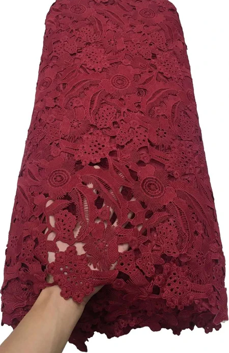 Зеленый Лидер продаж нигерийские кружевные ткани молочный шелк Африканский шнур