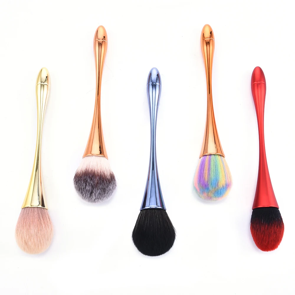 

Luxury Champagne Makeup Brushes Set for Foundation Powder Blush Eyeshadow Concealer Lip Eye Make Up Brush Cosmetics Beauty Tools