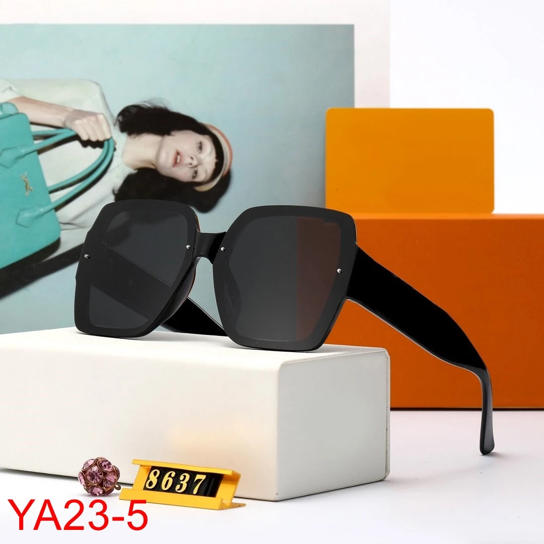 

YA23 Fashion Vintage classic Square Men Sunglasses Brand Designer New Luxury Polarized Women Sunglasses With box
