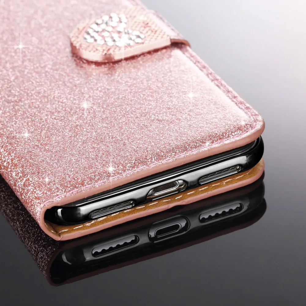 L-FADNUT для iPhone X Xr Xs Max 8 7 6S 6 Plus 5 5S SE чехол Роскошный элегантный блестящий Блестящий