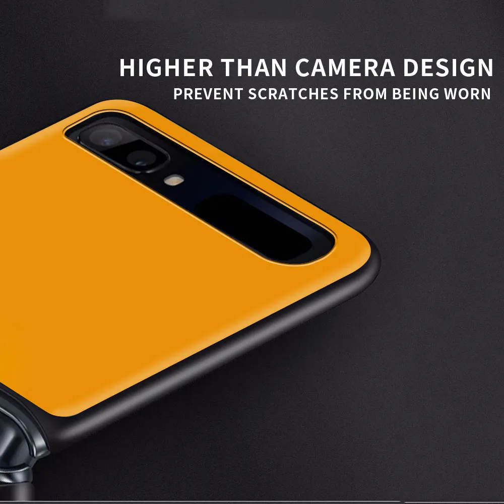 

Cute Expression Bag Funny Cover For Samsung Galaxy Z Flip 5G Foldable Cell Phone Case ZFlip 6.7" Black PC Fold Hard Shell Coque