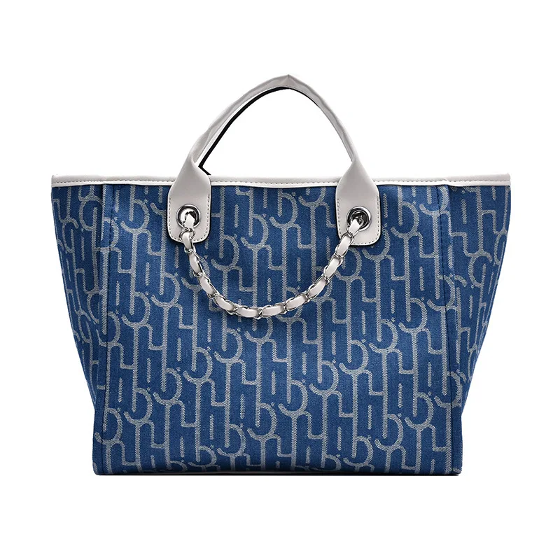 Женская новая джинсовая сумка на осень и зиму 2020 модная через плечо