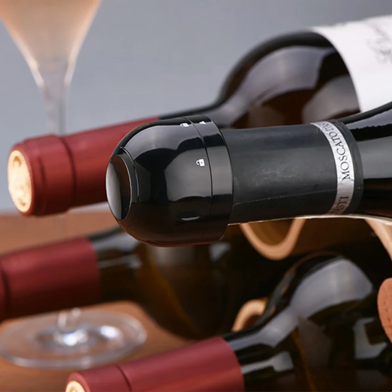 

Красное вино бутылок Кепки вакуумная пробка уплотнитель винная пробка свежий Хранитель вина пробка для шампанского герметичность фиксато...