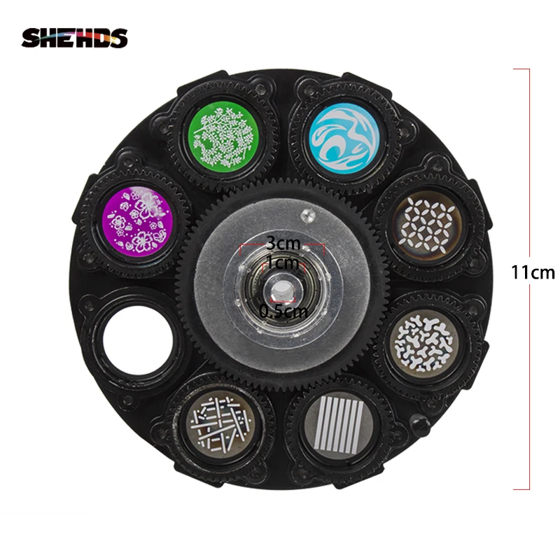 Светодиодный прожектор с движущейся головкой 200 Вт Точечный светильник для мытья