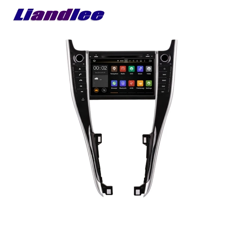 Автомагнитола Liandlee для Toyota Harrier мультимедийный ТВ DVD GPS навигация 2015 ~