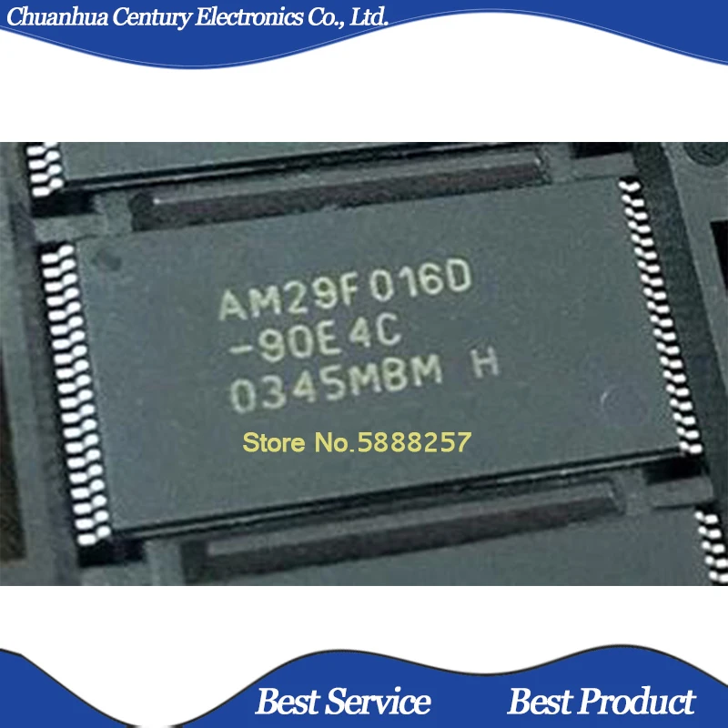

AM29F016D-90E4C TSOP40 Новый и оригинальный в наличии