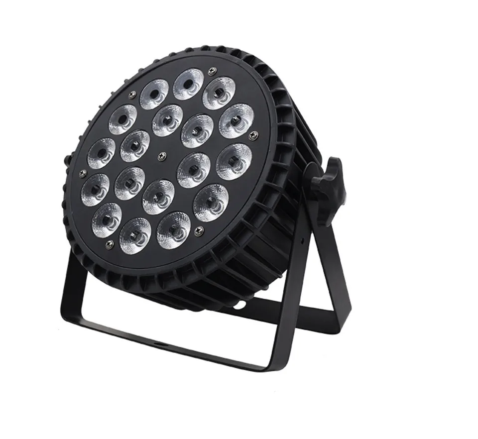 

18x18W RGBWA UV 4in1 5in1 6in1 led par light wash par led LED Flat Par Can Lighting for Party KTV Disco DJ Lamp