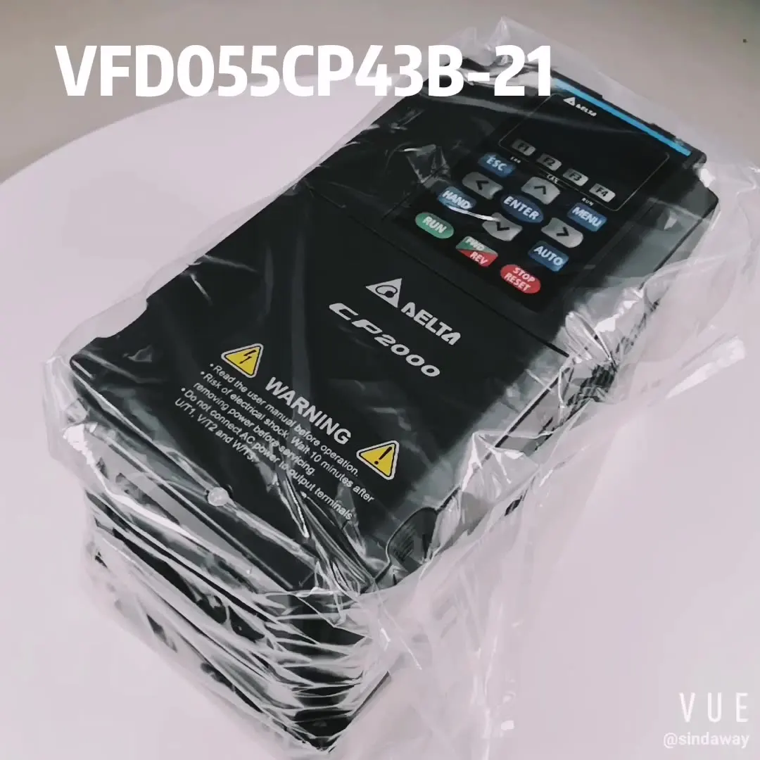 

DELTA VFD055CP43B-21 INVERTER 5.5KW