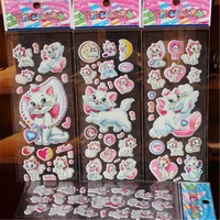 12 sheetspack 3d cartoon sticker decal children toys anime for diy on book laptop furniture skateboard kids stickers pack