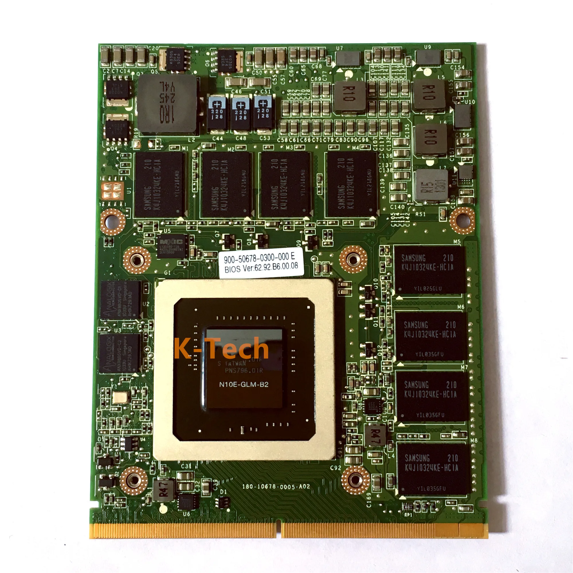 Оригинальная видеокарта FX 2800M FX2800M N10E-GLM-B2 DDR3 1GB для ноутбука HP 8740W 8730W быстрая