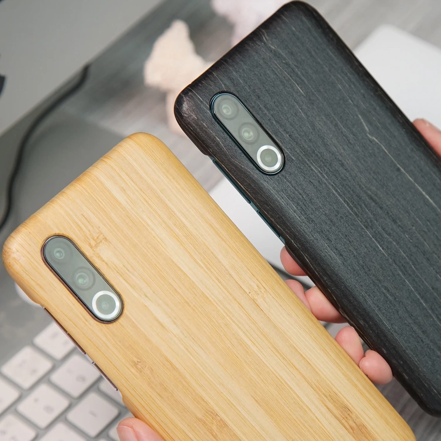 Чехол для телефона из натурального дерева для meizu 16s Pro 16XS чехол-накладка из черного ледяного дерева, гранатового дерева, грецкого ореха, розового дерева, бамбука