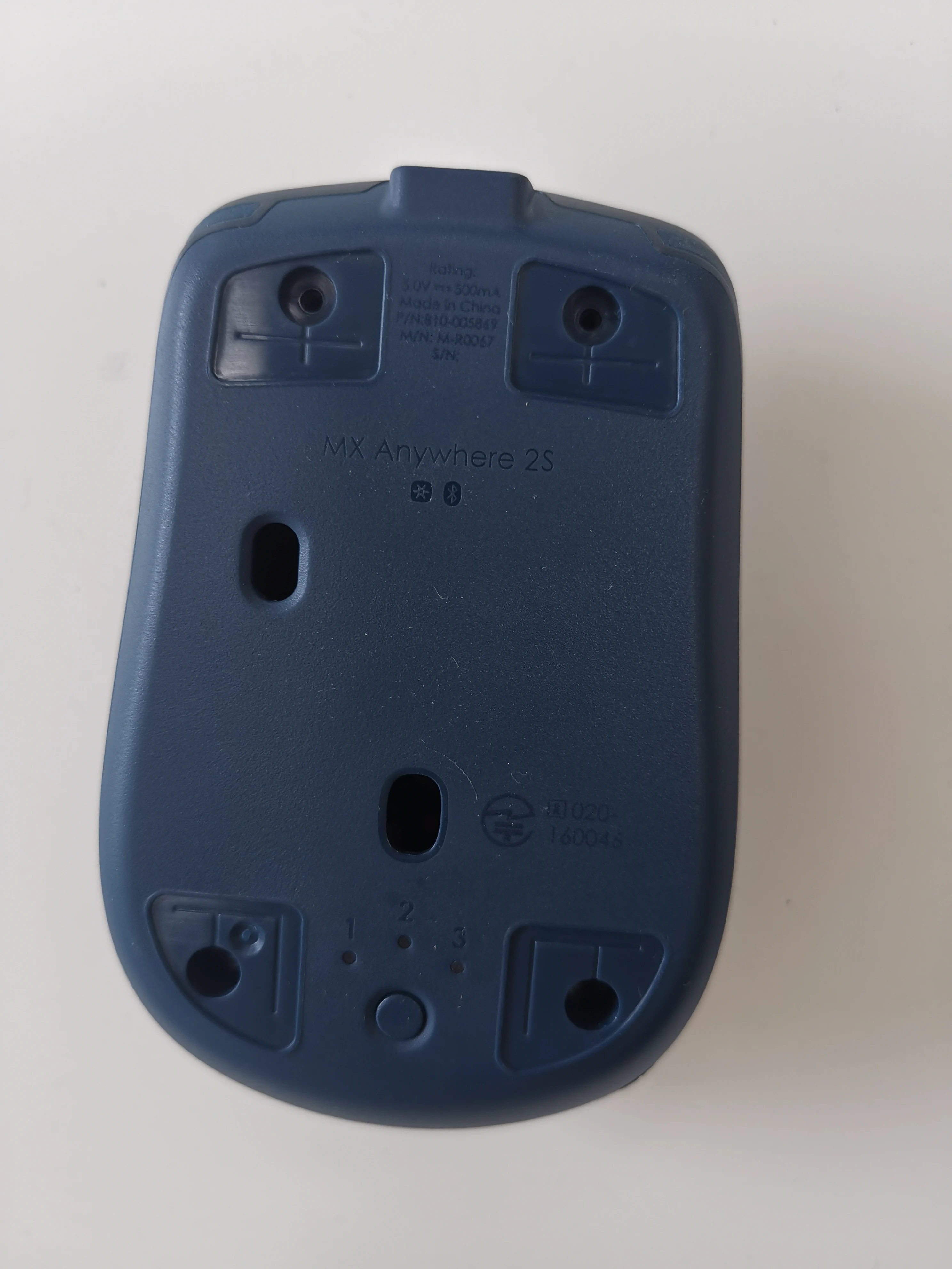 1 комплект Оригинальный чехол для мыши Logitech MX Anywhere 2s оригинальный черный/белый