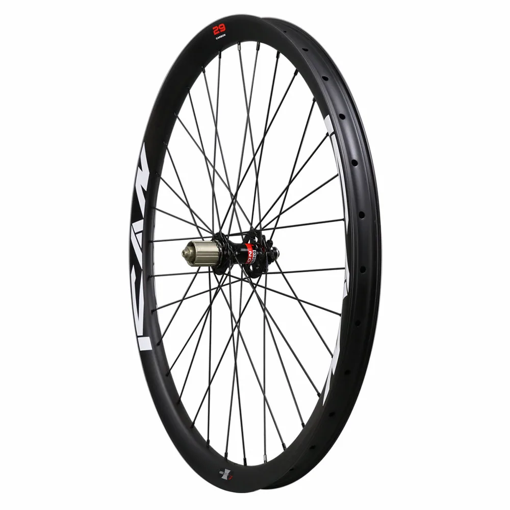 Billig 29er Mtb Räder 40mm Breite 32mm Tiefe Carbon Fahrrad Räder Carbon Mtb Carbon Räder Berg Laufradsatz