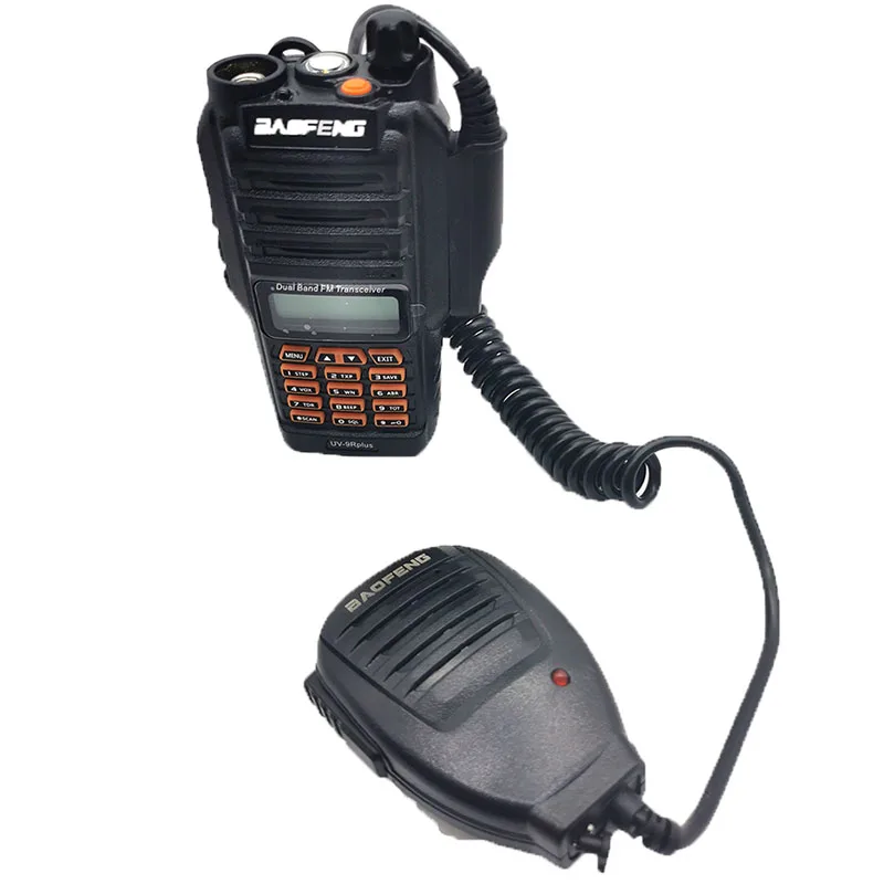 Портативный динамик микрофон для Baofeng UV-9R двухсторонняя радиосвязь рация кнопка