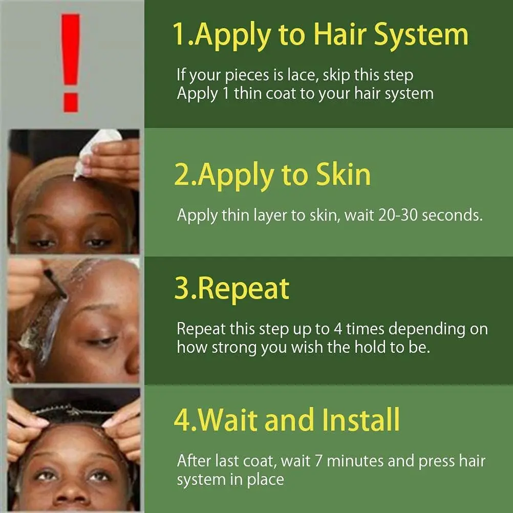 Оригинальный клей для переднего парика на сетке водонепроницаемый крепкого