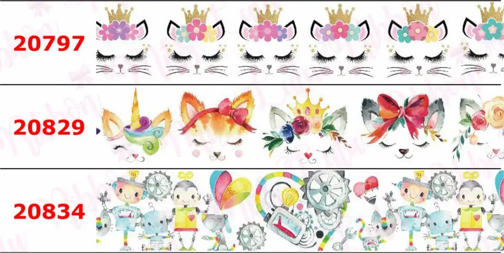 16 мм-75 мм серия с персонажами из мультфильмов о животных рисунком лисы лягушки