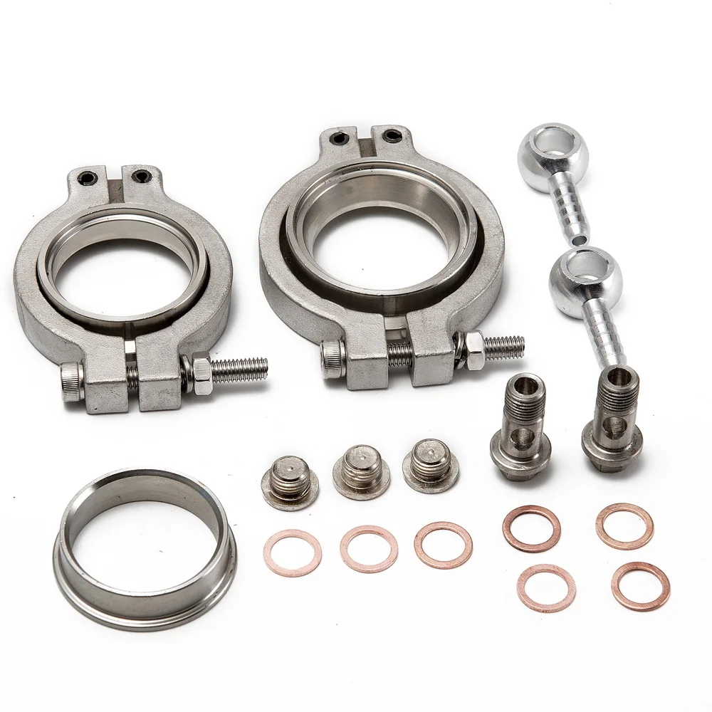 EPMAN Racing 38 мм внешний отходной V образный фланцевый турбо ворот для суперзарядного