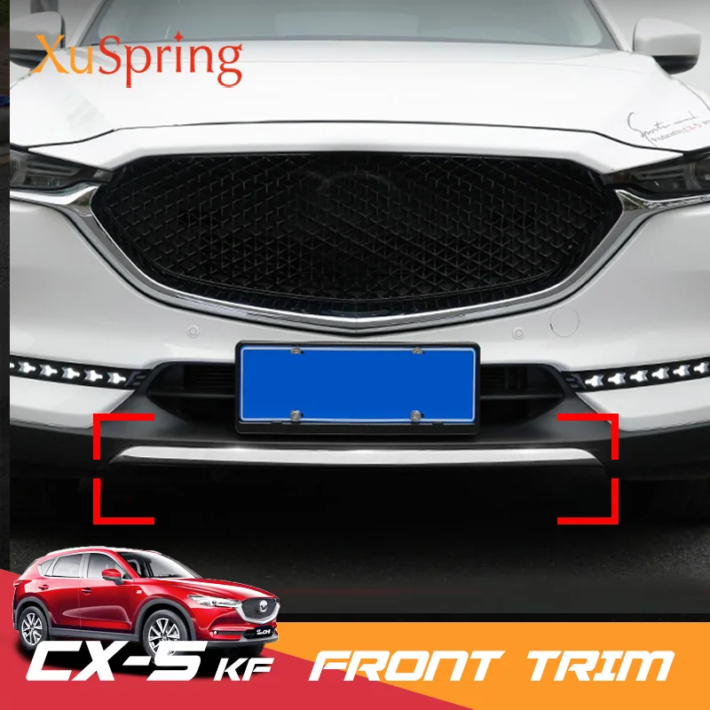Аксессуары из нержавеющей стали для Mazda CX5 задняя крышка бампера хромированная