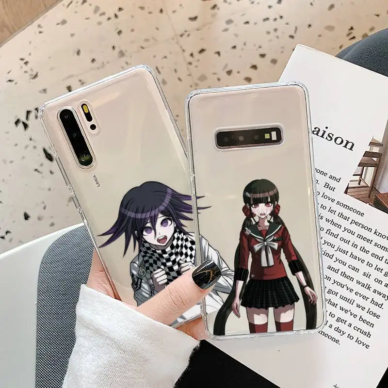 Прозрачный чехол Danganronpa V3 Killing Harmony для телефона Huawei P20 P30 P40 lite pro P smart 2019 honor 8x 10i -