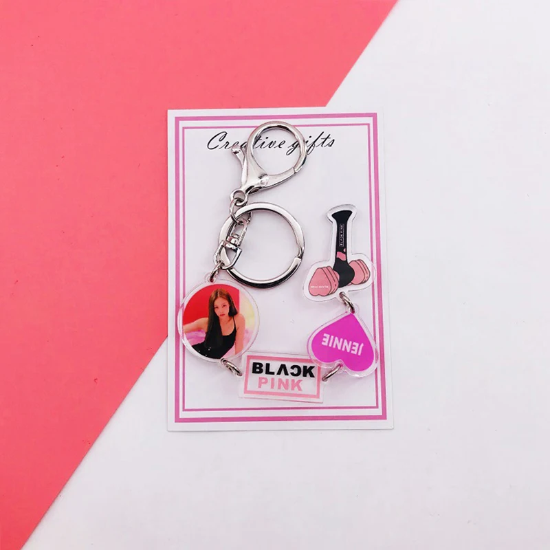 Kpop BLACKPINK EXO GOT7 SEVENTEEN TWICE TXT Lightstick форма брелок Подвеска для ключей сумка аксессуары вентиляторы подарки, Прямая поставка
