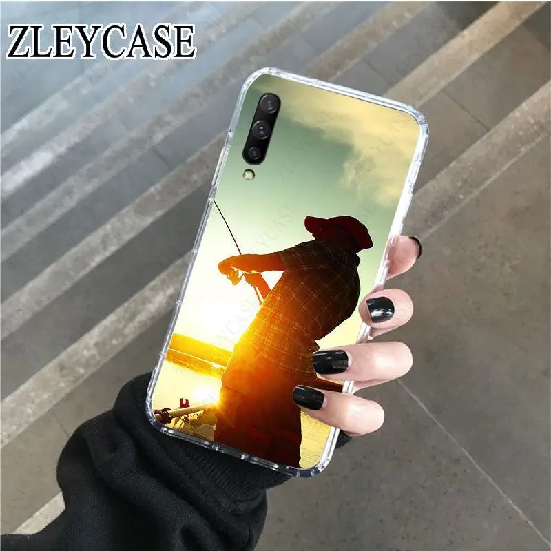 Прозрачный чехол для сотового телефона samsung Galaxy A50 A10 A30 A70 A7 A9 A10S J5 J6 J7 J8 2018 охоты и
