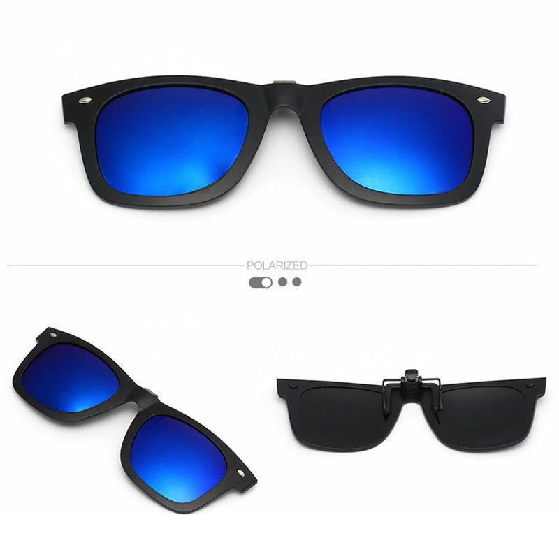 Мужские солнцезащитные очки с антибликовым покрытием UV400 магнитные