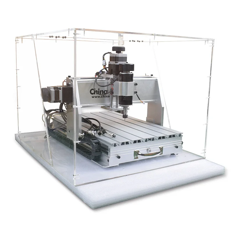 New CNC3040 3-Axis Desktop Small Fully Automatic CNC Woodworking Acrylic PCB Engraving Machine with Cover Wood Router | Инструменты