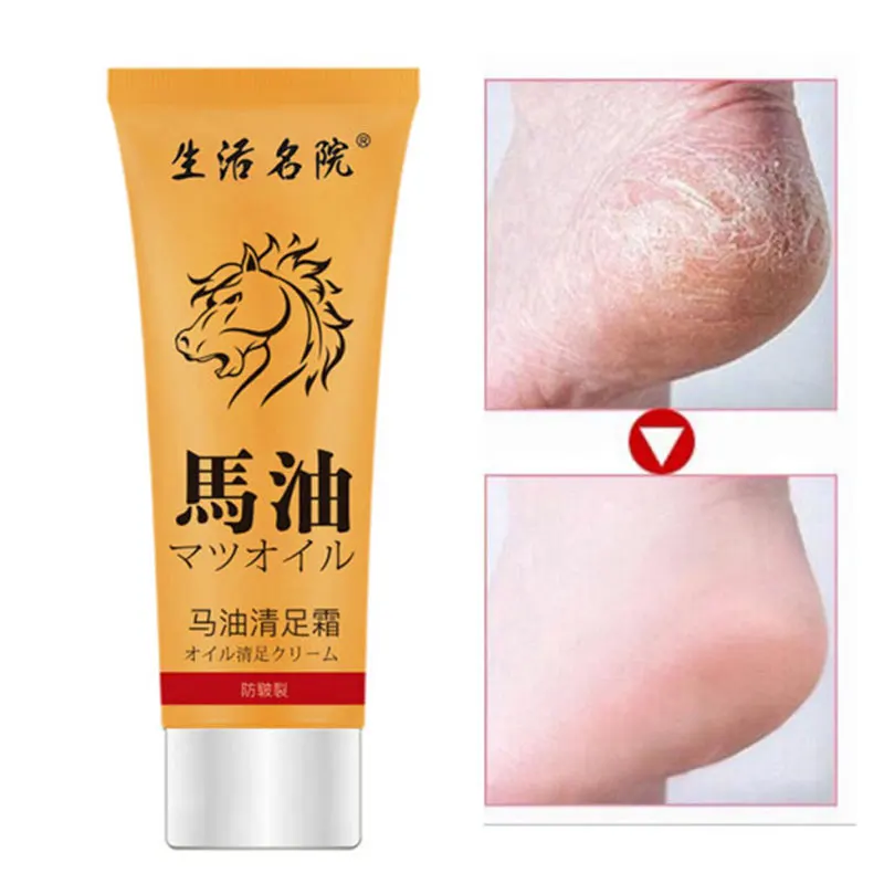 

Horse Oil Repair Crack Hand Feet Cream Moisturizing Anti-Aging Skin Whitening Hand Cream Skin Care Nourishing