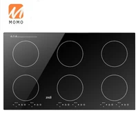 factory cheap price quality electrical kitchen appliances slim 6 burner induction cooker cooktop