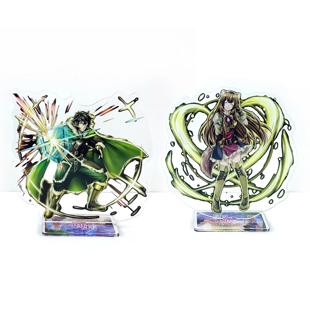 

Tate no Yuusha no Nariagari Naofumi Iwatani Raphtalia acrylic standee figurines desk decoration cake topper