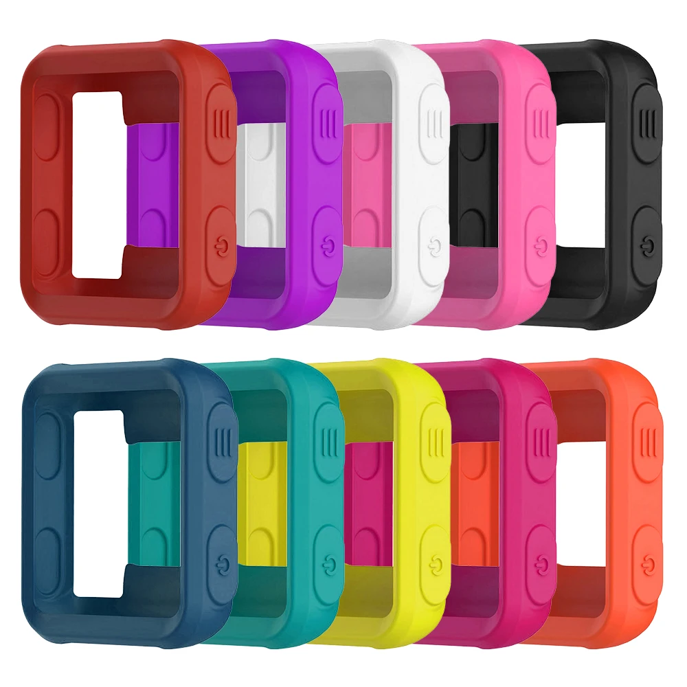 Для Garmin Forerunner 35/30/S20 силиконовый чехол защитный чехол умных часов кожаный чехол для спортивных часов Защитная крышка