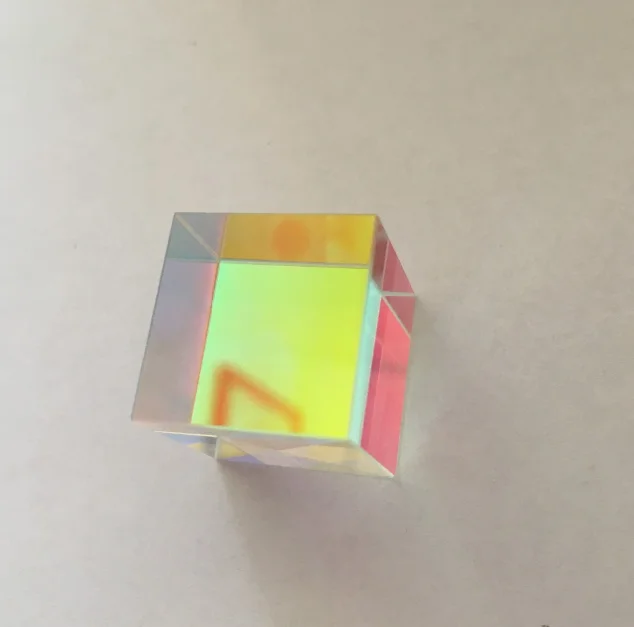 20x20mm кубическая Призма шесть сторон полировки лазерный луч комбинированный