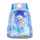 Школьный рюкзак для девочек с мультипликационным принтом Disney холодное сердце Эльза детские школьные сумки для подростков ортопедический рюкзак принцессы Mochila Infantil