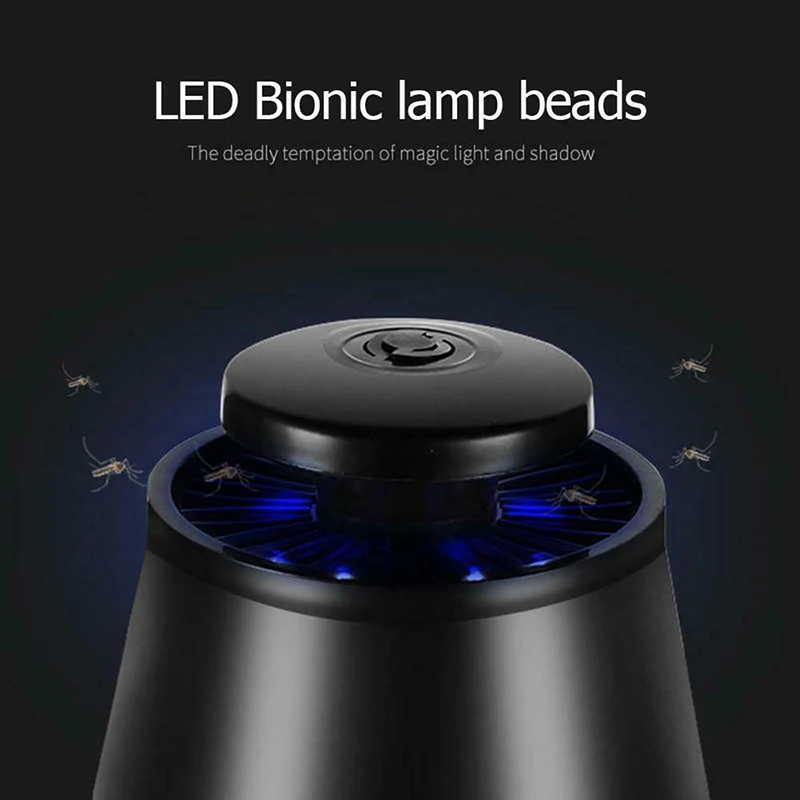Новинка лампа убийца комаров ловушка на молнии для насекомых с УФ лампой