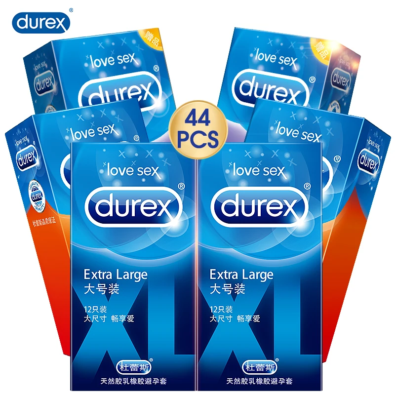 Презервативы Durex очень большой 56 мм натуральный каучук ультра тонкий