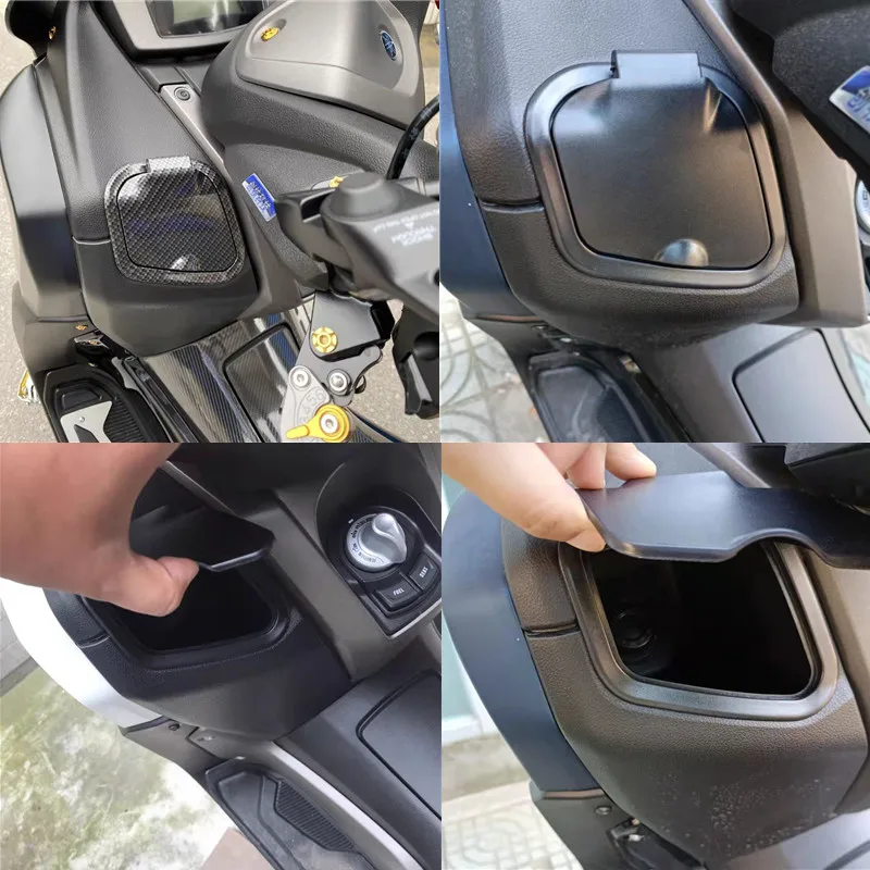 

Модифицированный мотоциклетный ящик для инструментов NMAX 2020, новый nmax155, nmax125, nmax, чехол для инструмента, крышка для Yamaha nmax155, nmax 2020, 2021, 2022