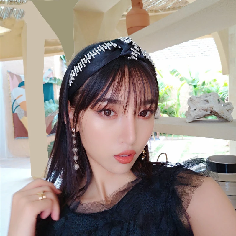 Корейская новая дамская головная повязка в виде чалмы высокого класса Бутик