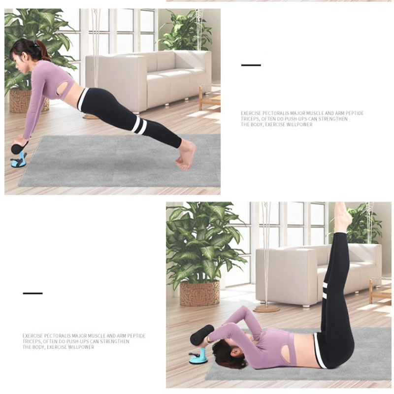 

Upgarde Sit Up Bar Floor Assistant Abdominal Exercise Stand Ankle Support Trainer Workout Equipment for Home Gym Fitness Travel