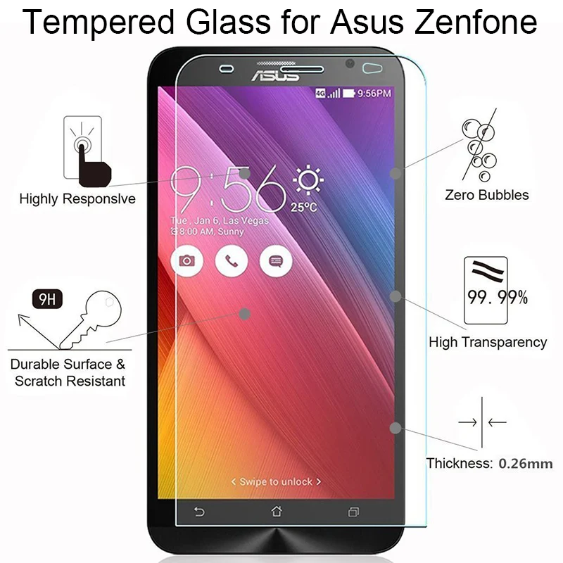 Защита экрана для Asus Zenfone 2 Laser 3 Deluxe 3S Max ZE500KL ZE550KL ZE601KL ZC521TL стекло на ZC520TL ZC553KL ZC551KL |