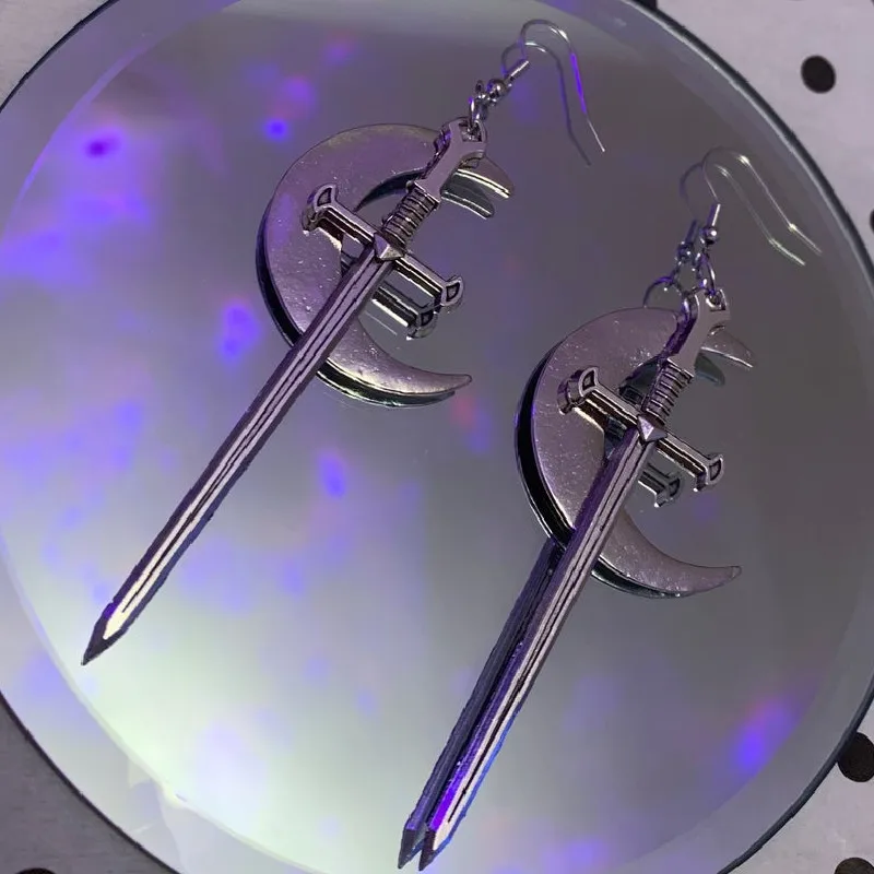 Золотые готические мечи длинные средневековые таро викинги этнические мужские