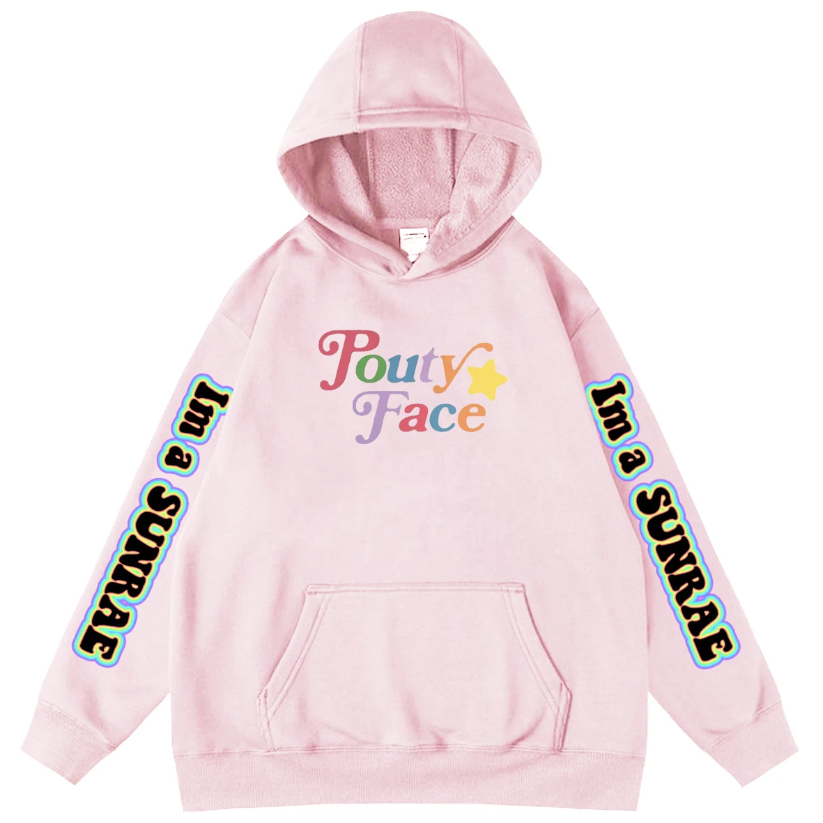 

Cute Hoodie High Street Style Men's Letter Print Japanese Men's Hoodie Pullover Top Men's Sweatshirt Boys Oversized Hoodie